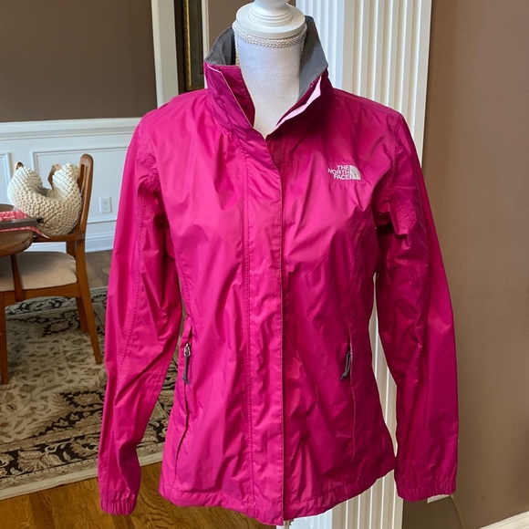 The North Face Womens lightweight jacket. Fleece neckline with hidden hood M - Picture 2 of 8